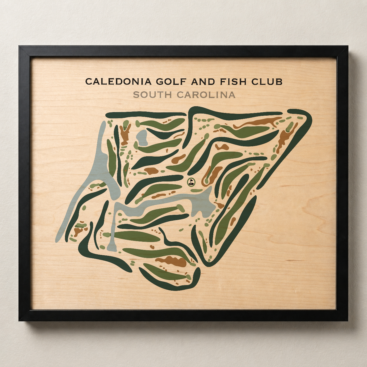 Caledonia Golf and Fish Club, South Carolina - Printed Golf Courses