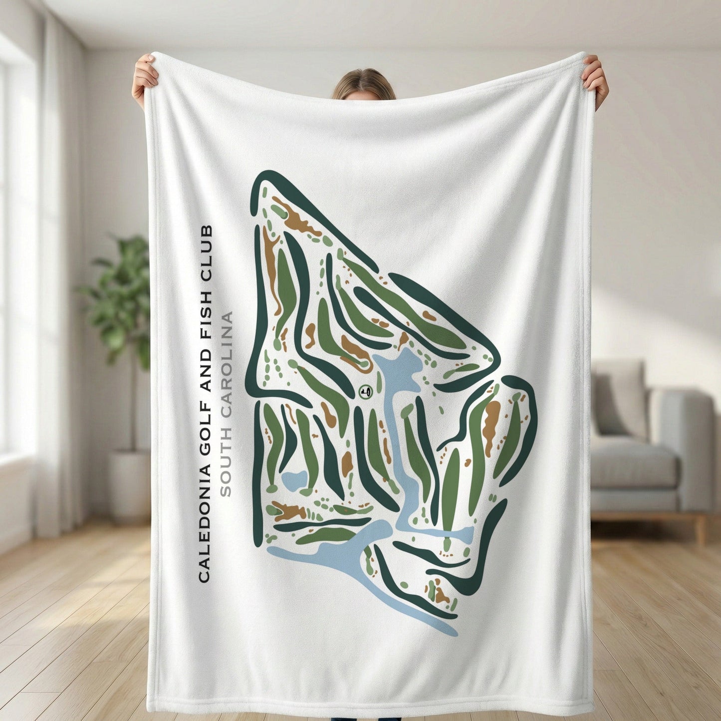 Caledonia Golf and Fish Club, South Carolina - Printed Golf Courses