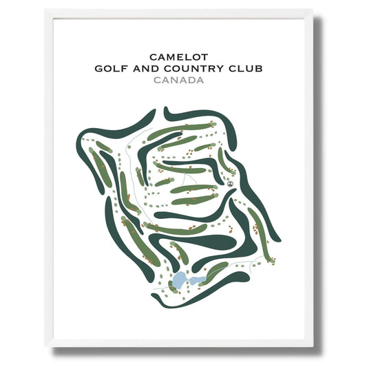 Camelot Golf & Country Club, Canada - Printed Golf Courses