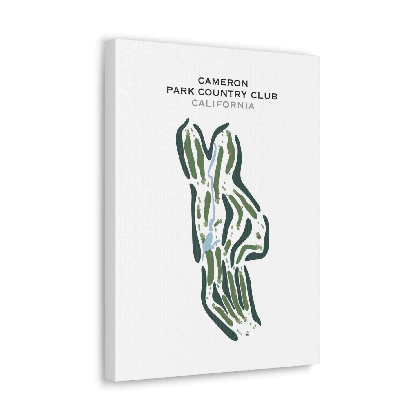 Cameron Park Country Club, California - Printed Golf Course