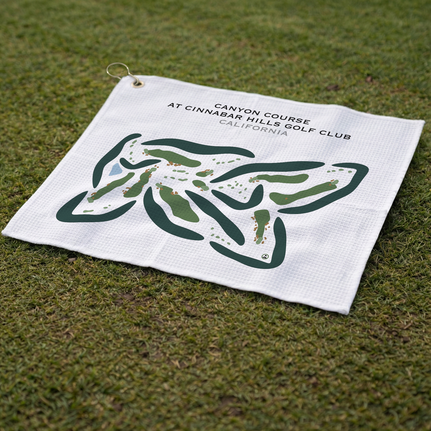 Canyon Course at Cinnabar Hills Golf Club, California - Printed Golf Courses