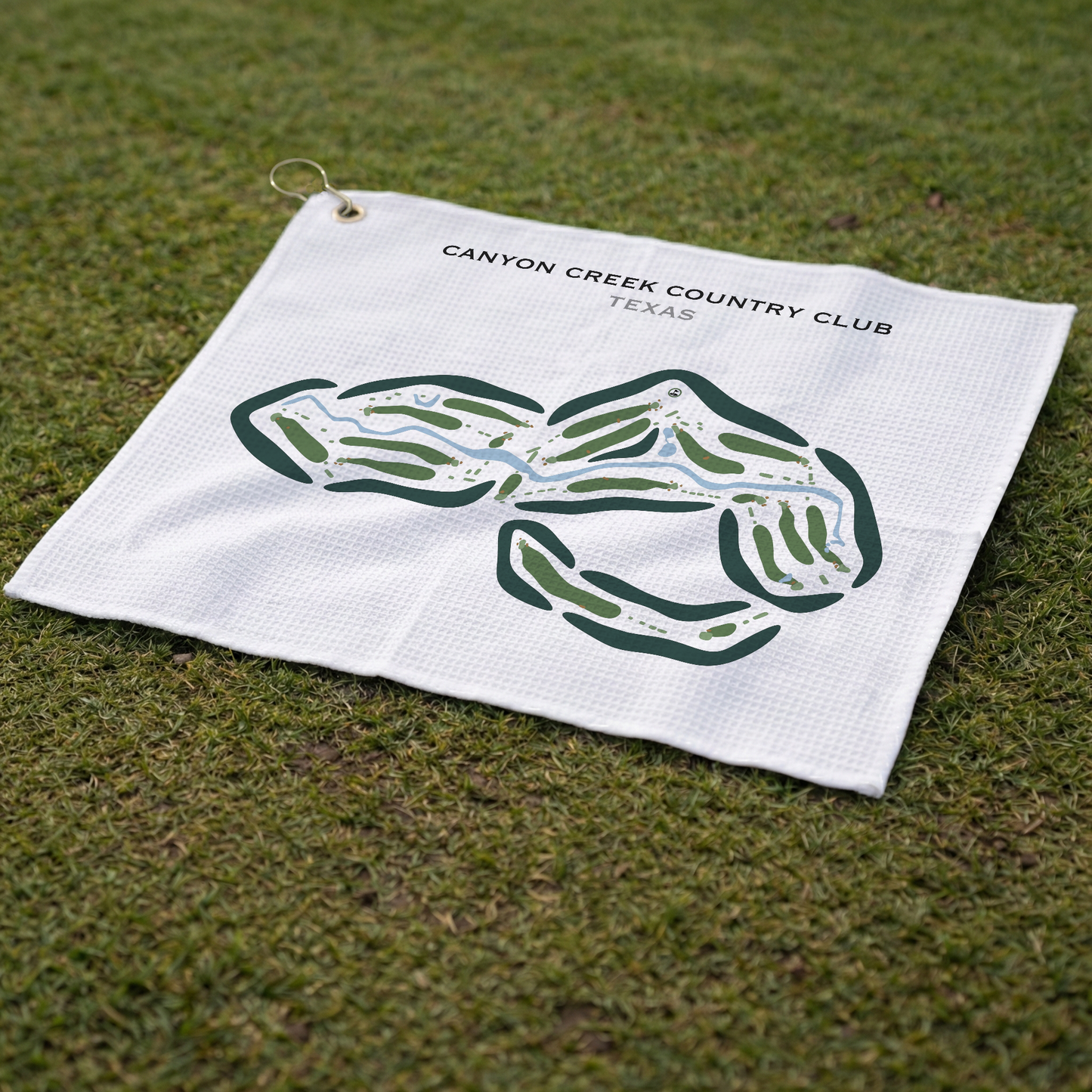Canyon Creek Country Club, Texas - Printed Golf Courses
