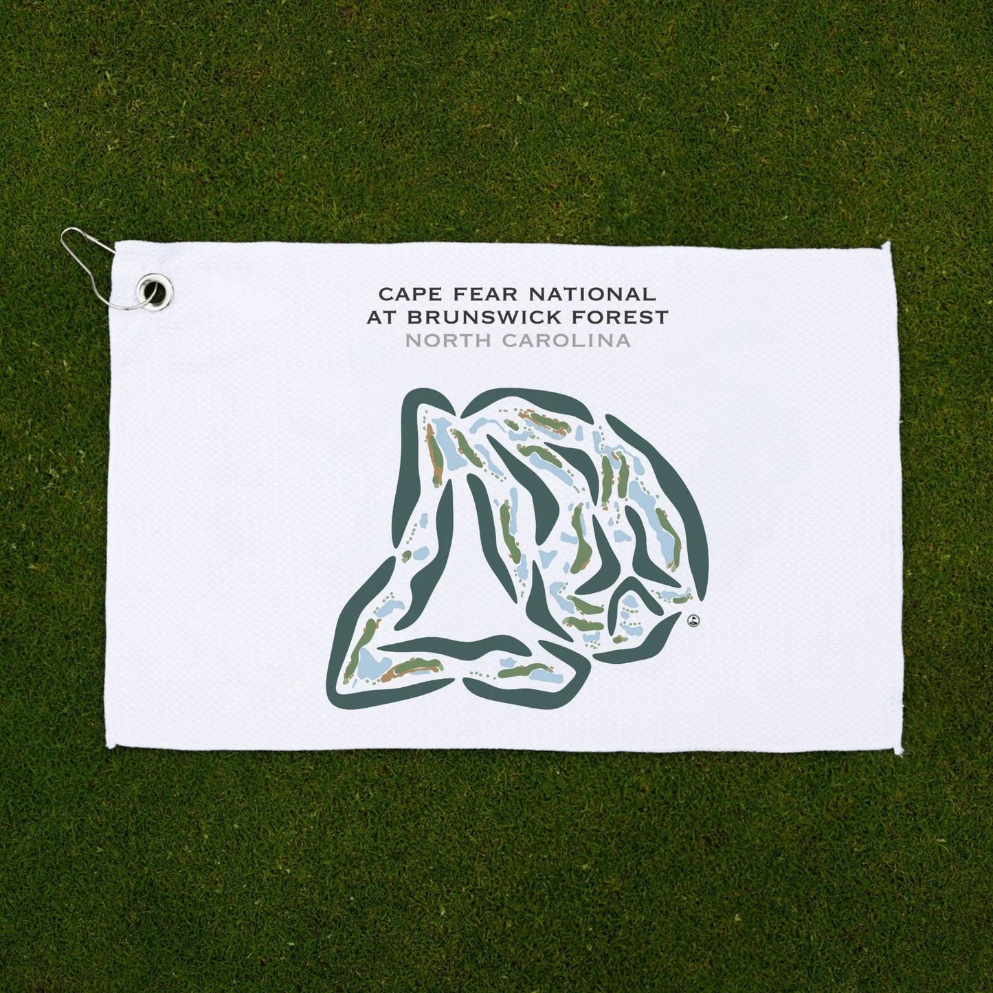 Cape Fear National Golf Course at Brunswick Forest, North Carolina - Printed Golf Courses