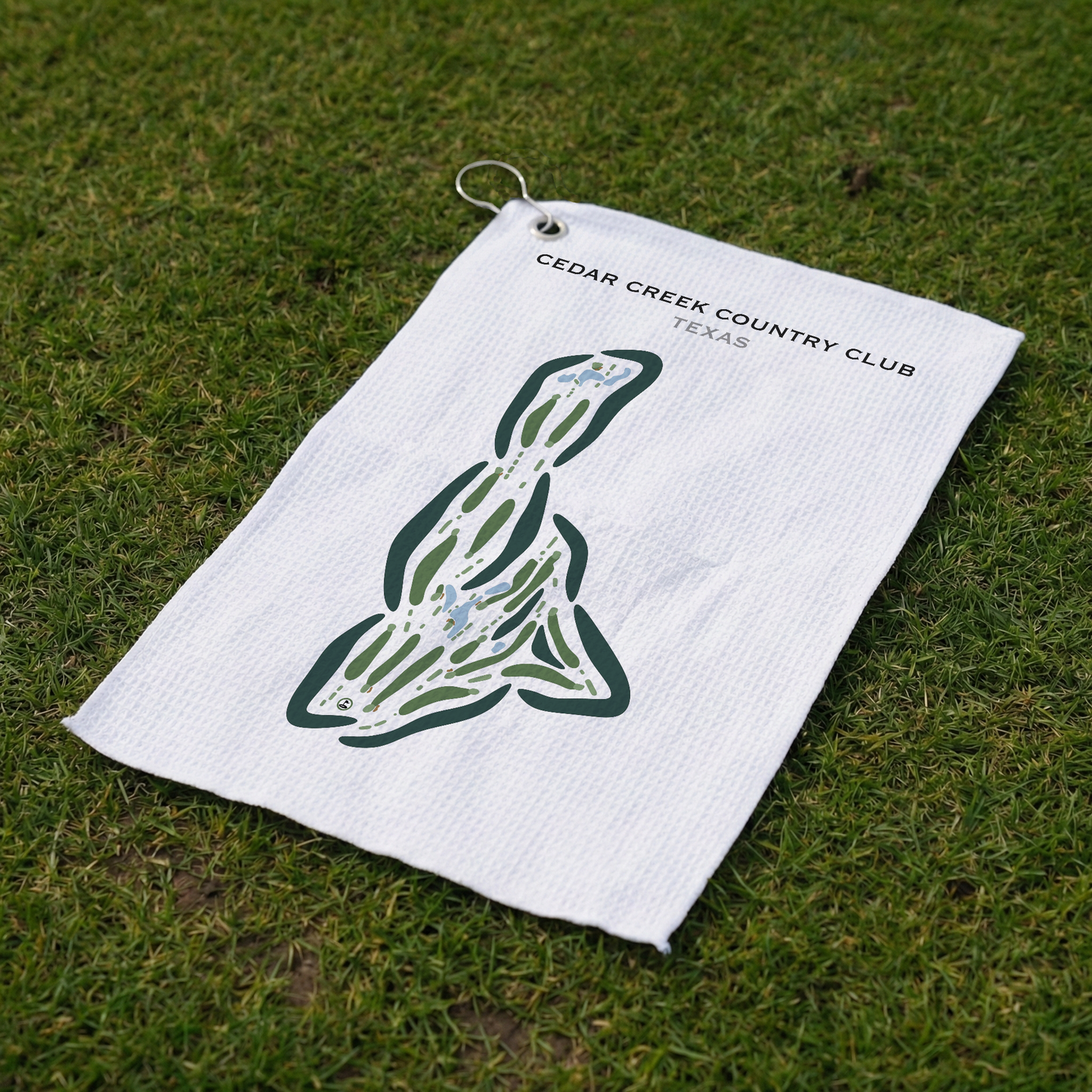 Cedar Creek Country Club, Texas - Printed Golf Courses