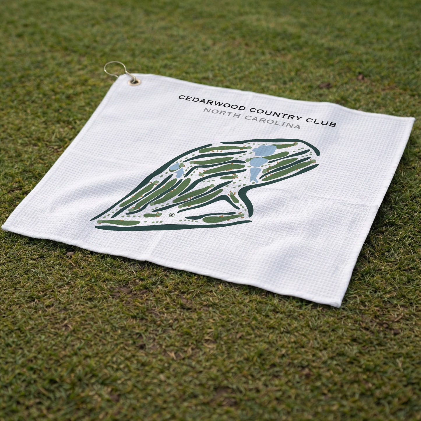 Cedarwood Country Club, North Carolina - Printed Golf Courses