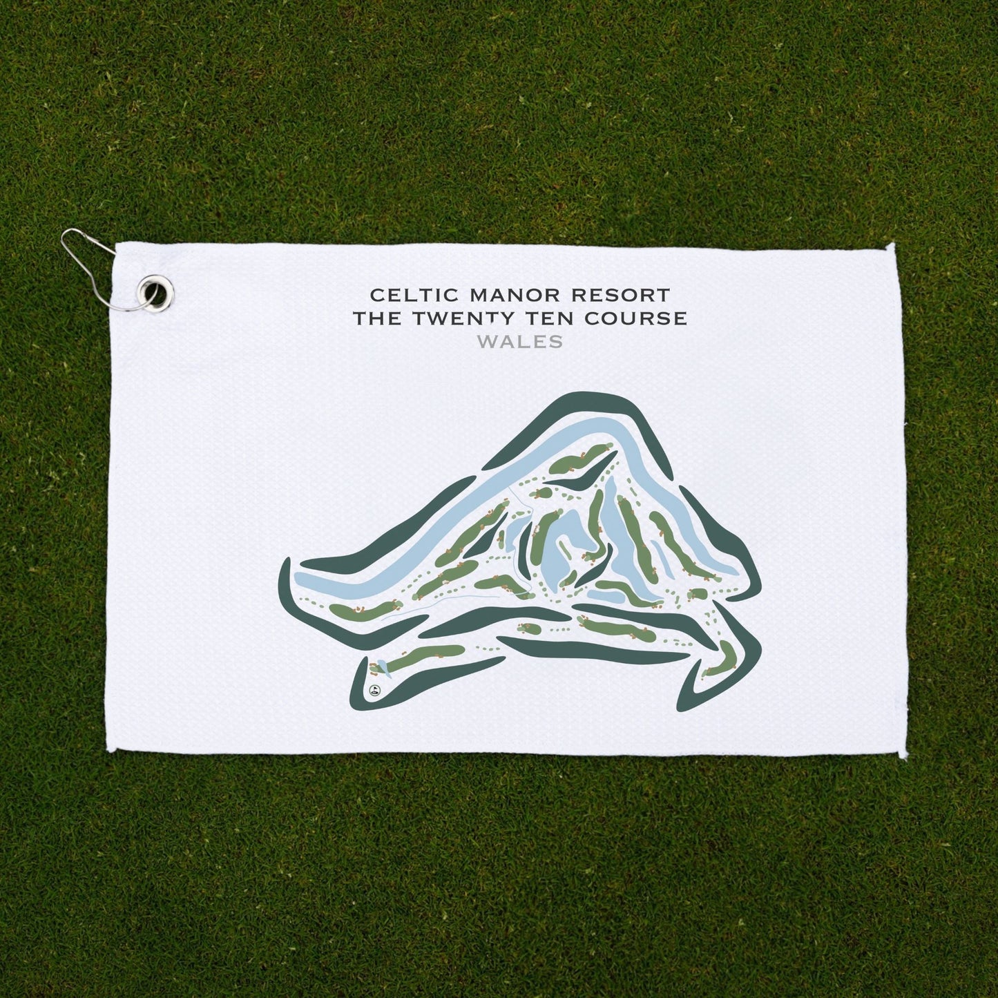The Celtic Manor Resort - The Twenty Ten Course, Wales - Printed Golf Courses