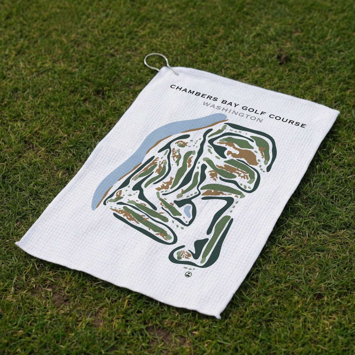 Chambers Bay Golf Course, University Place Washington - Printed Golf Courses