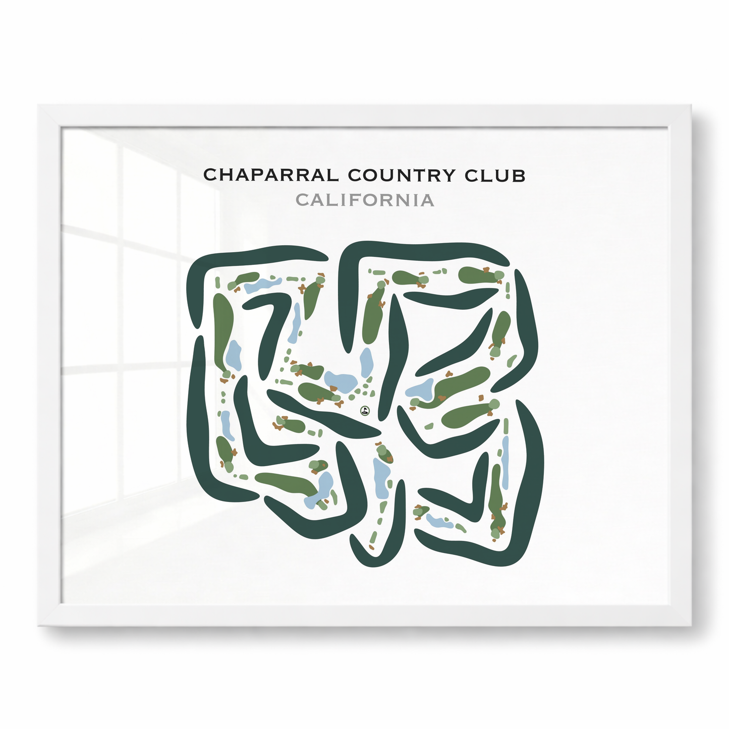 Chaparral Country Club, California - Printed Golf Courses