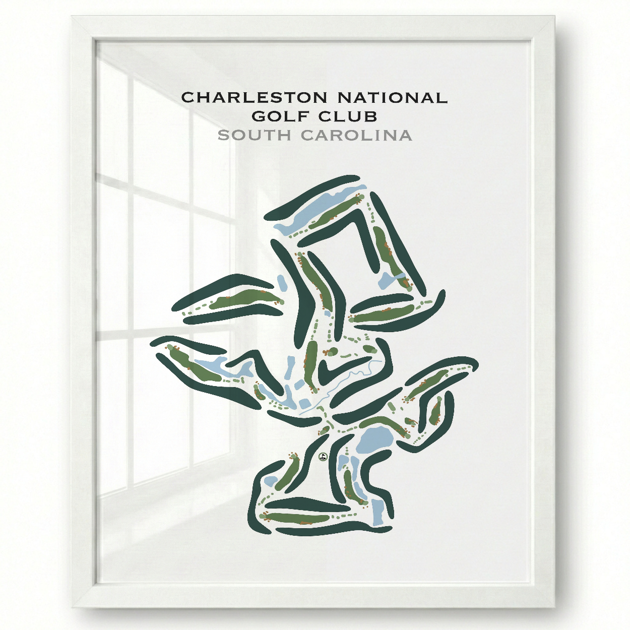 Charleston National Golf Club, South Carolina - Printed Golf Courses