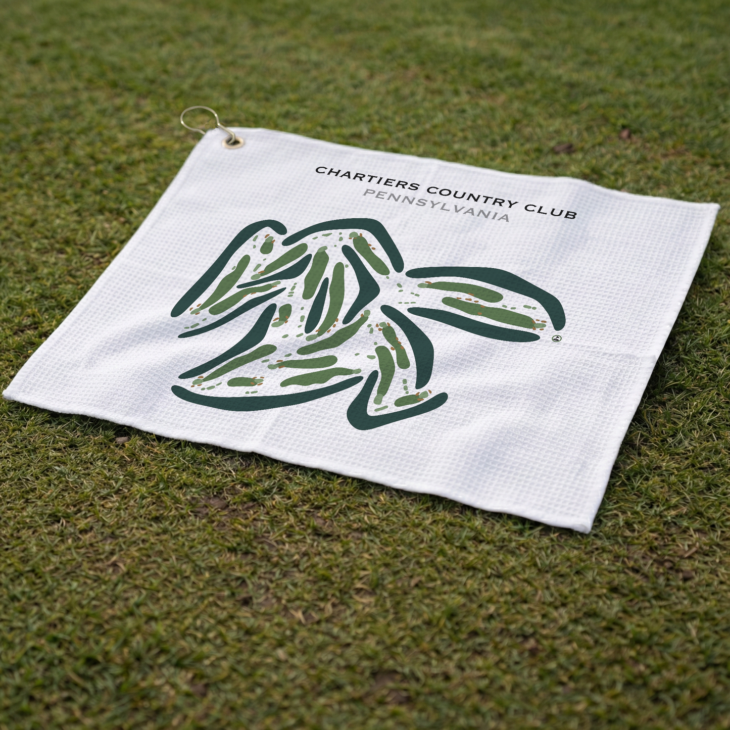 Chartiers Country Club, Pennsylvania - Printed Golf Courses