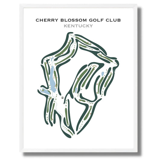 Cherry Blossom Golf Club, Kentucky - Printed Golf Courses