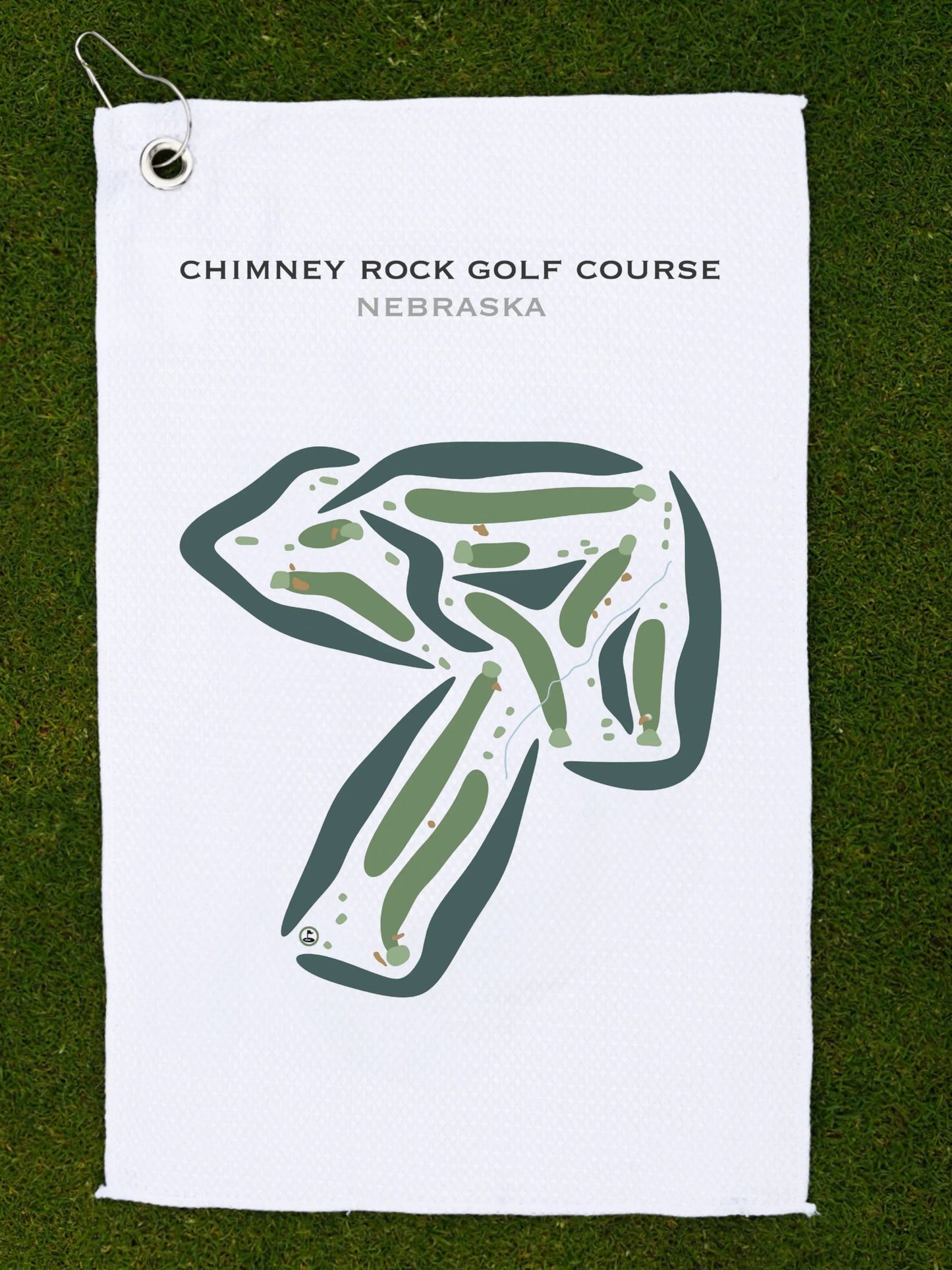 Chimney Rock Golf Course, Nebraska - Printed Golf Courses