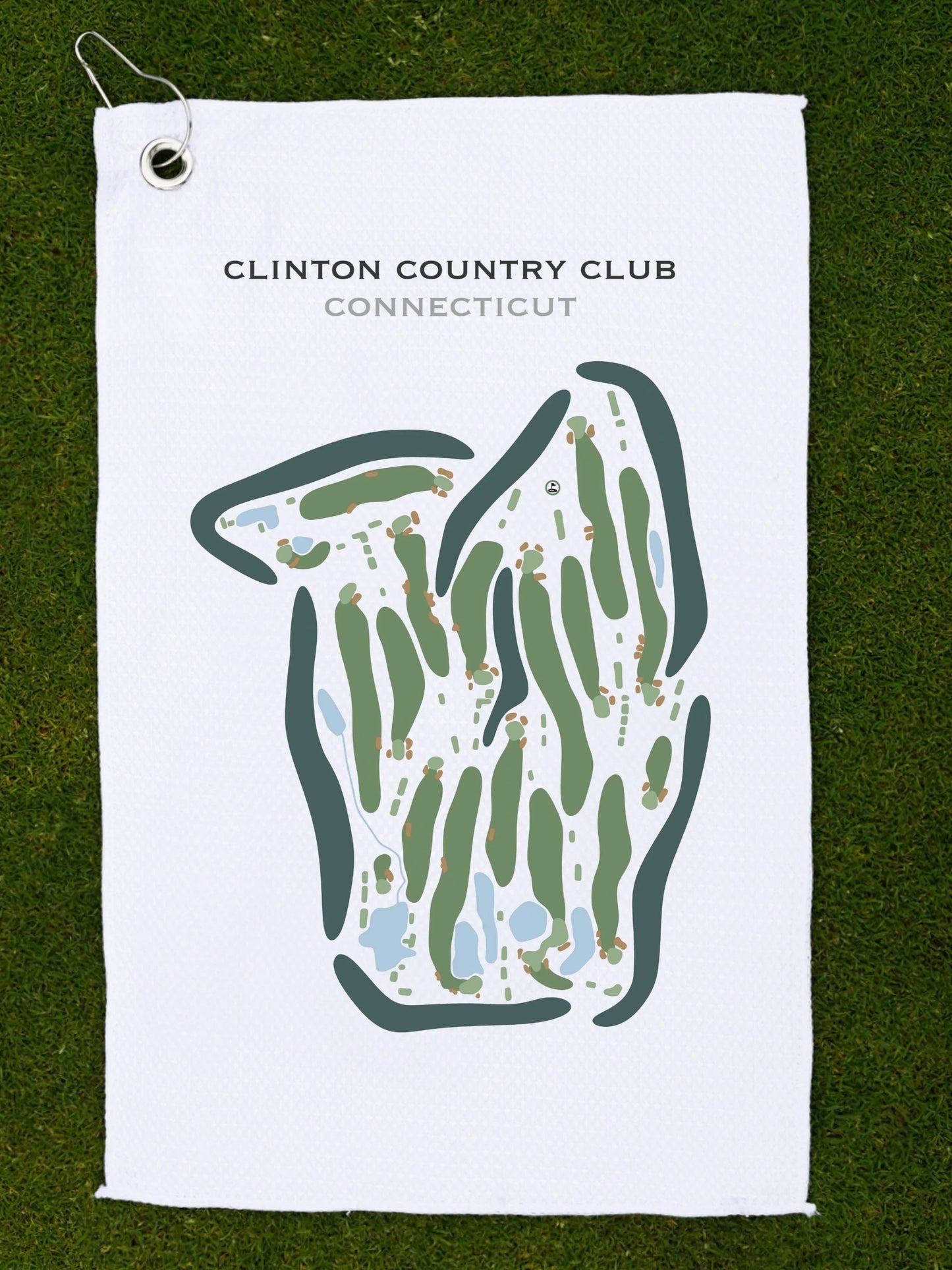 Clinton Country Club, Connecticut - Printed Golf Courses