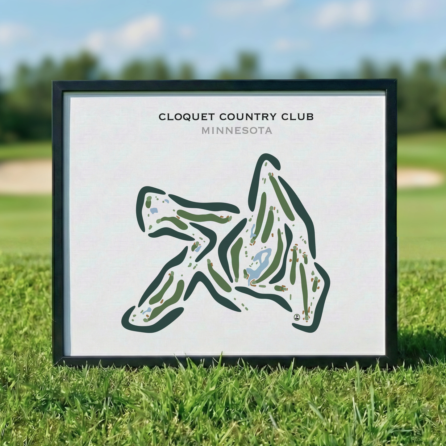 Cloquet Country Club, Minnesota - Printed Golf Courses
