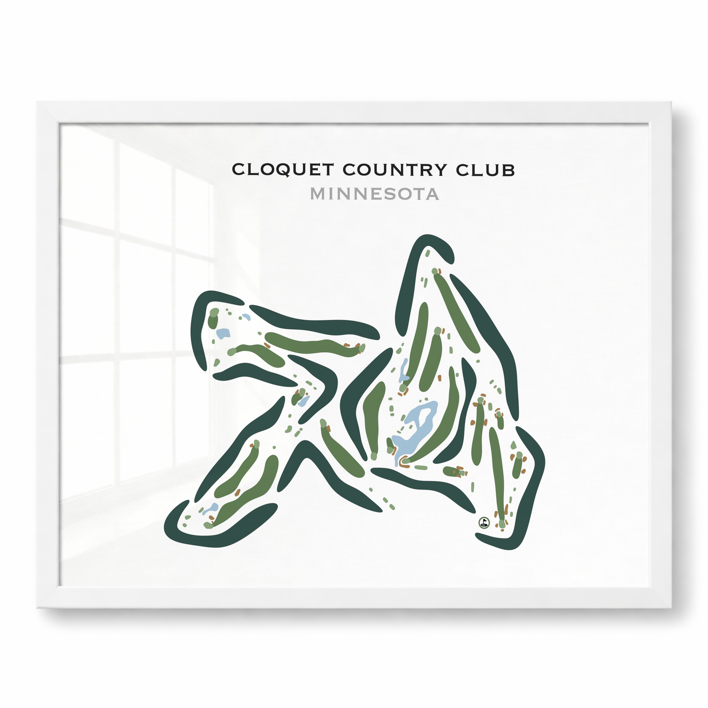 Cloquet Country Club, Minnesota - Printed Golf Courses