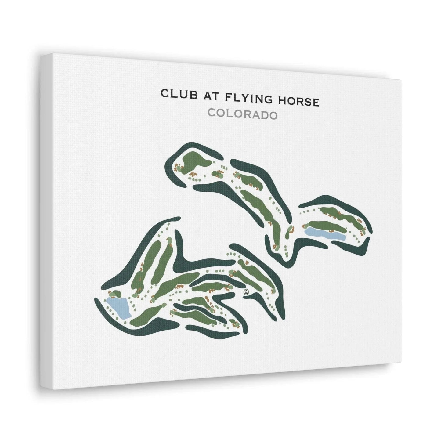 Club At Flying Horse, Colorado - Printed Golf Course