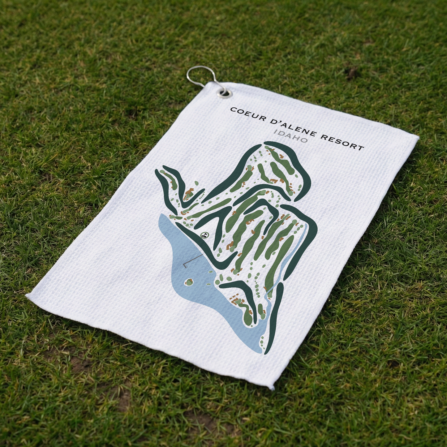 Coeur d'Alene Resort, Idaho - Printed Golf Courses