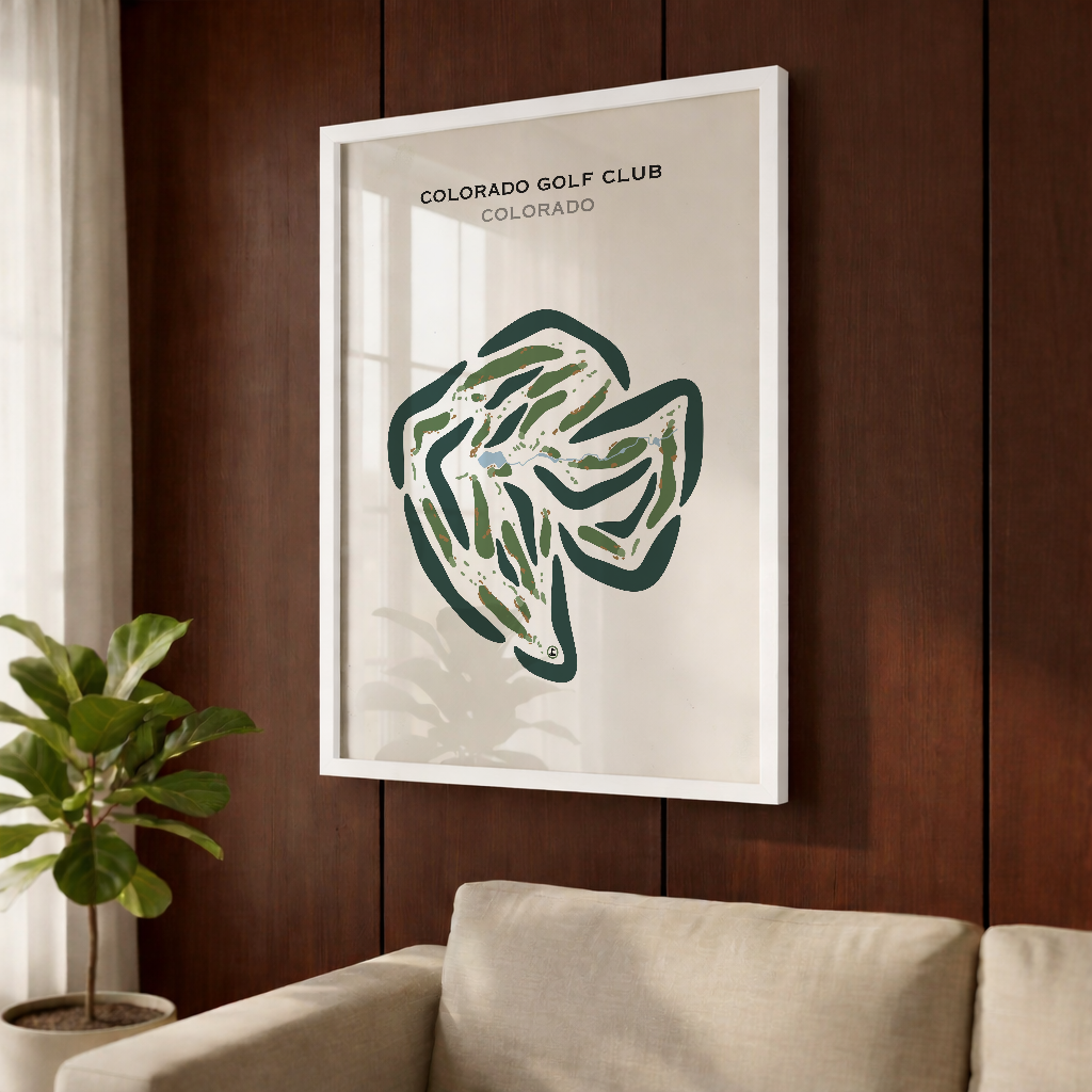 Colorado Golf Club, Colorado - Printed Golf Courses
