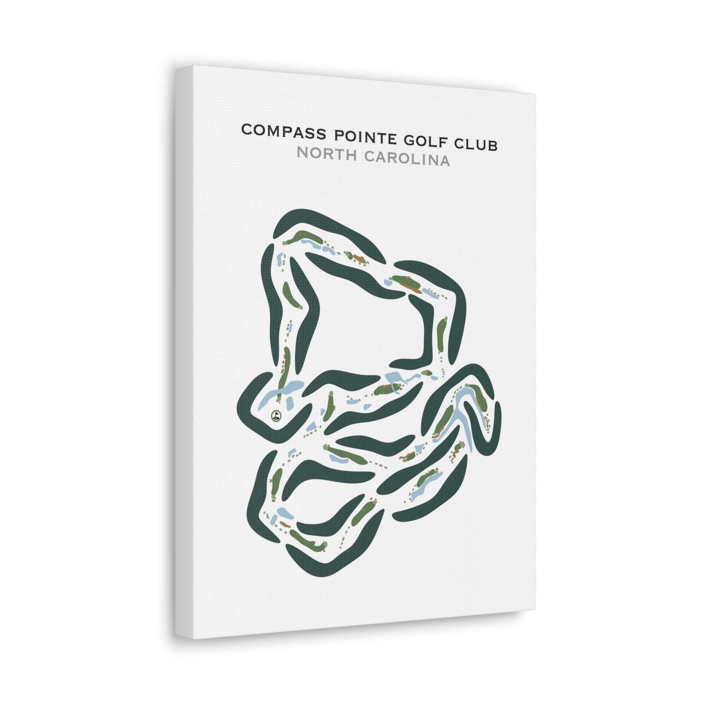 Compass Pointe Golf Club, North Carolina - Printed Golf Courses