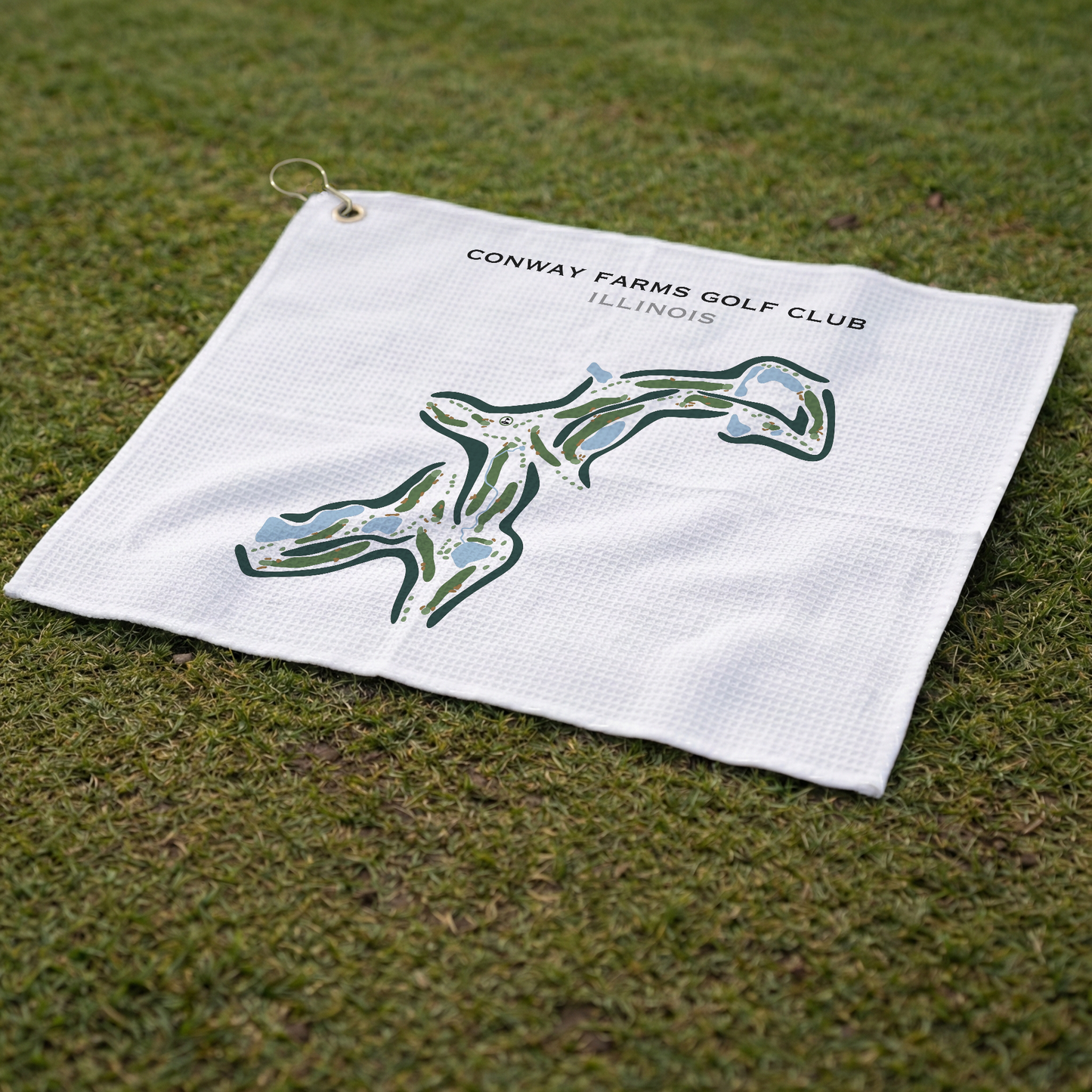 Conway Farms Golf Club, Illinois - Printed Golf Courses