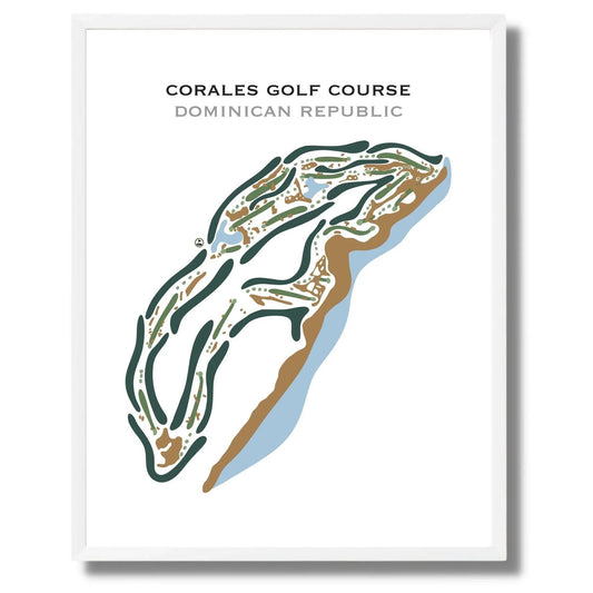 Corales Golf Course, Dominican Republic - Printed Golf Courses