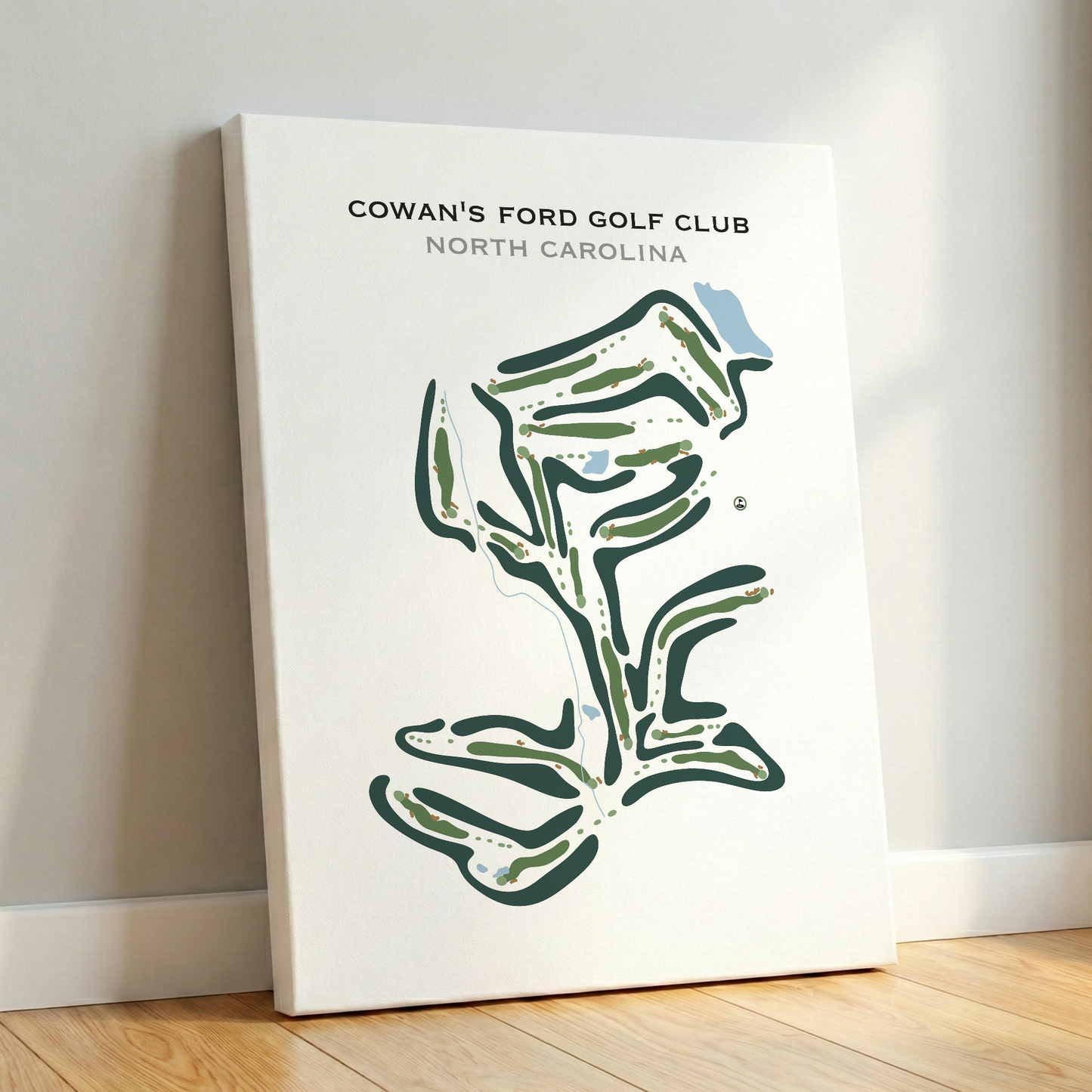 Cowan’s Ford Golf Club, North Carolina - Printed Golf Courses