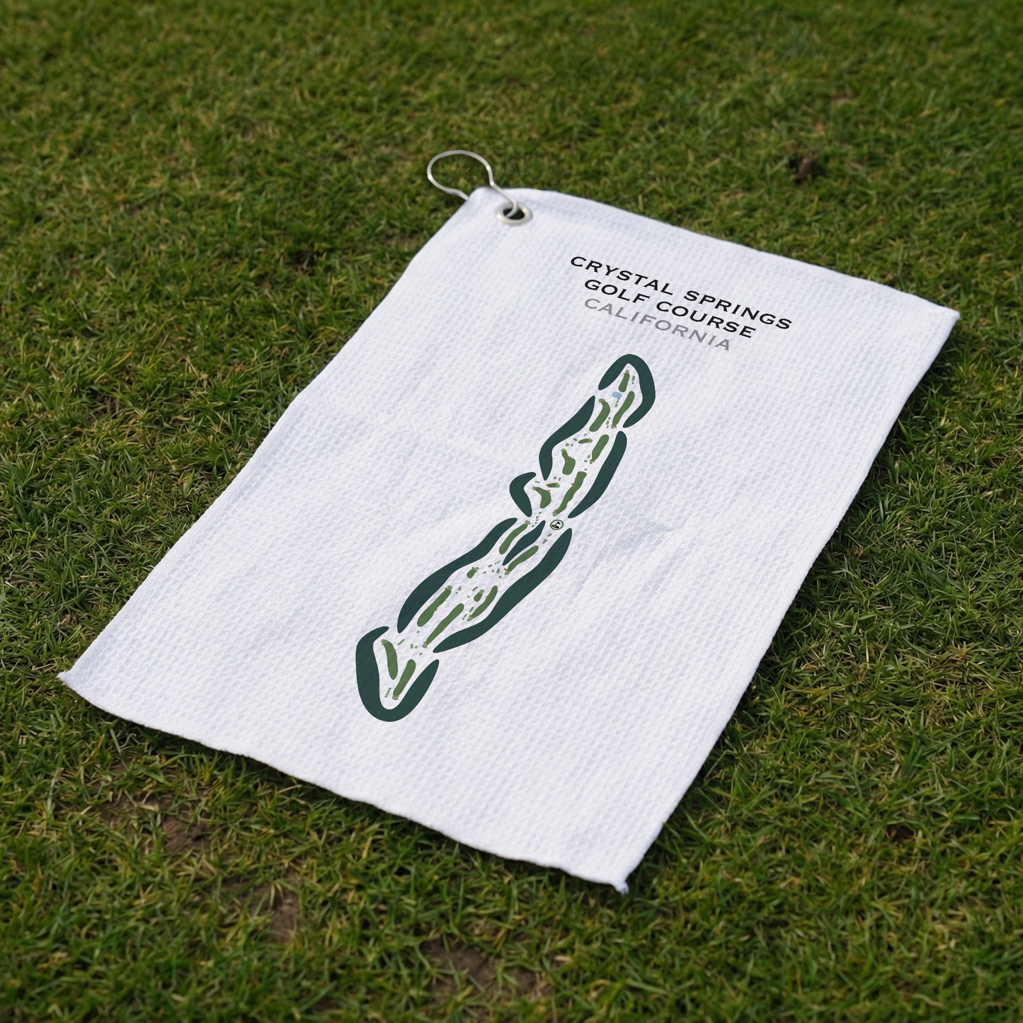 Crystal Springs Golf Course, California - Printed Golf Courses