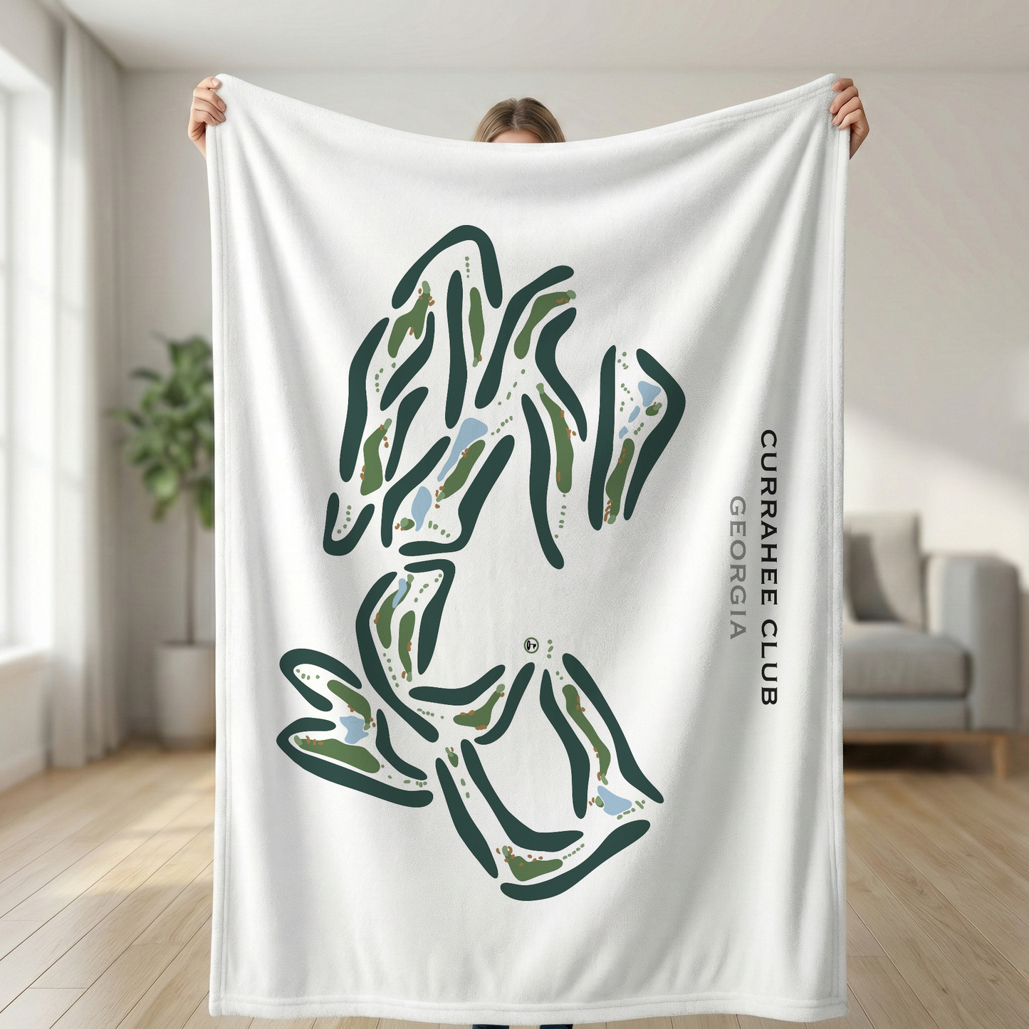 Currahee Club, Georgia - Printed Golf Courses