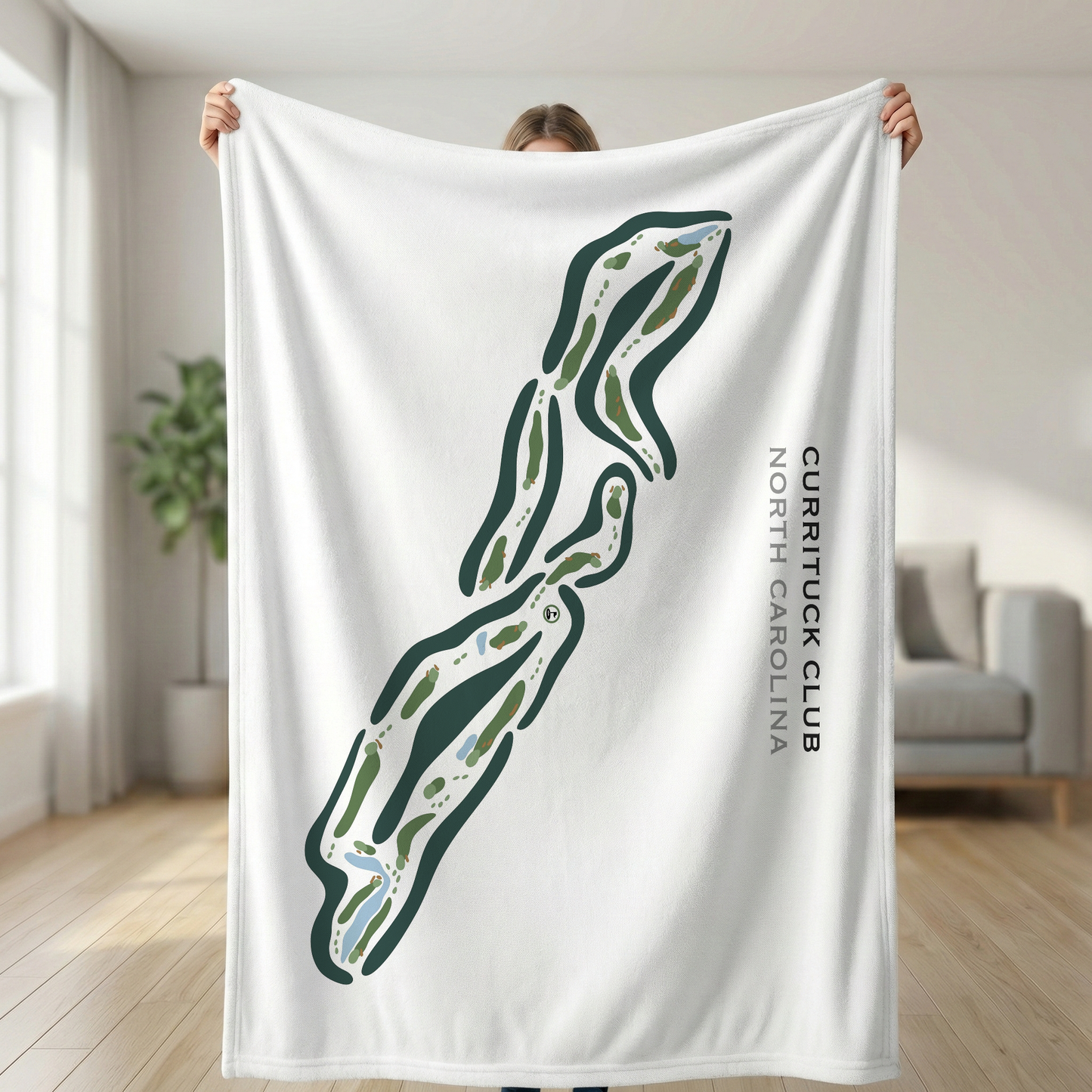 Currituck Club, North Carolina - Printed Golf Courses