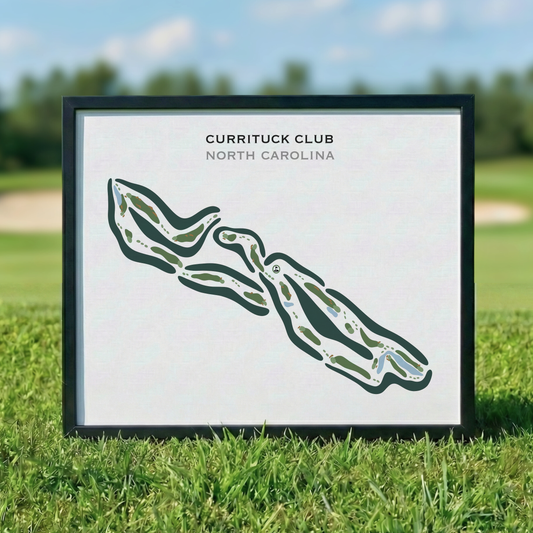 Currituck Club, North Carolina - Printed Golf Courses