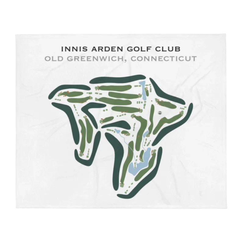 Innis Arden Golf Club, Old Greenwich, Connecticut - Printed Golf Courses