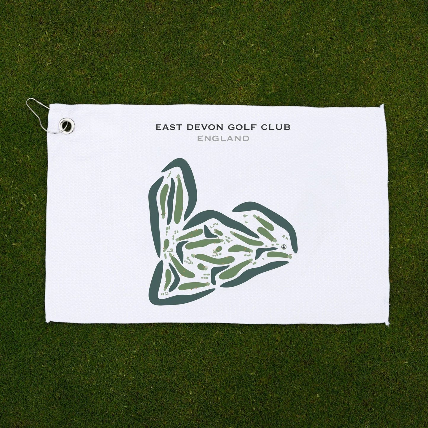East Devon Golf Club, Budleigh Salterton, England - Printed Golf Courses