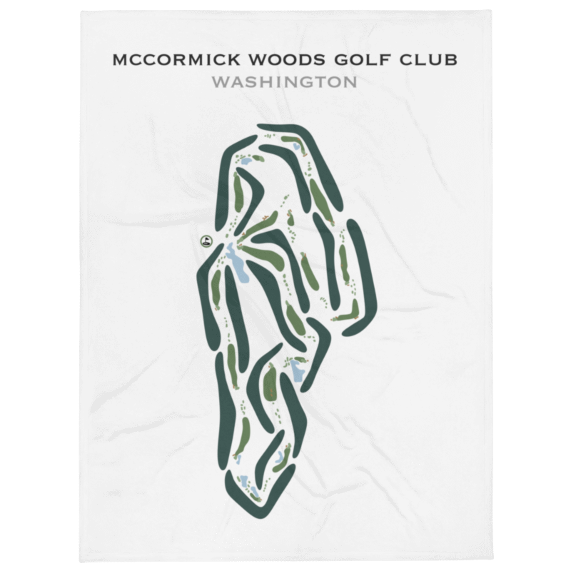 McCormick Woods Golf Club, Washington - Printed Golf Courses