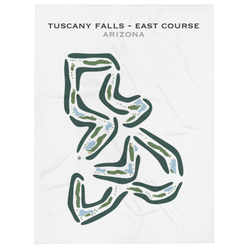Tuscany Falls – East Course, Arizona - Printed Golf Courses