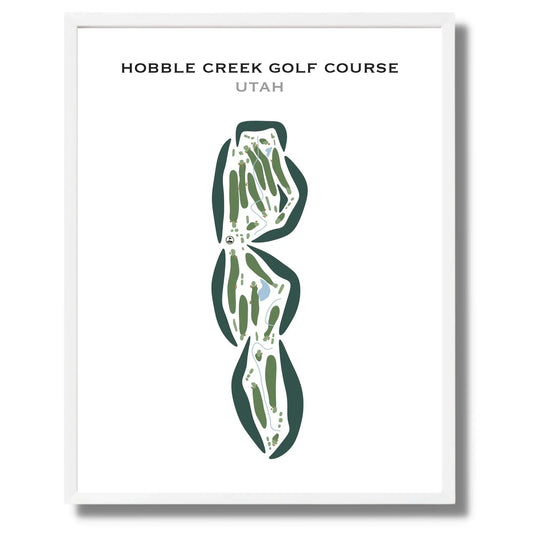 Hobble Creek Golf Course, Utah - Printed Golf Courses