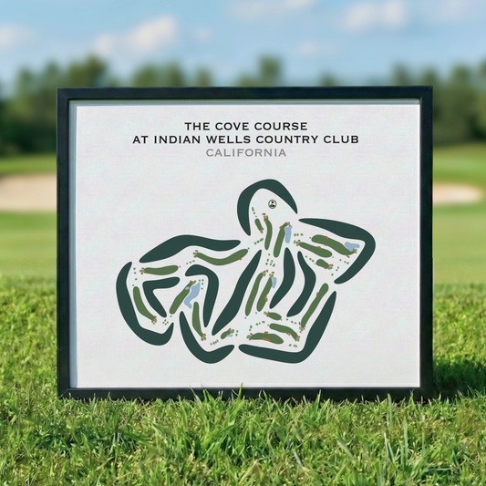 The Cove Course at Indian Wells Country Club, California - Printed Golf Courses