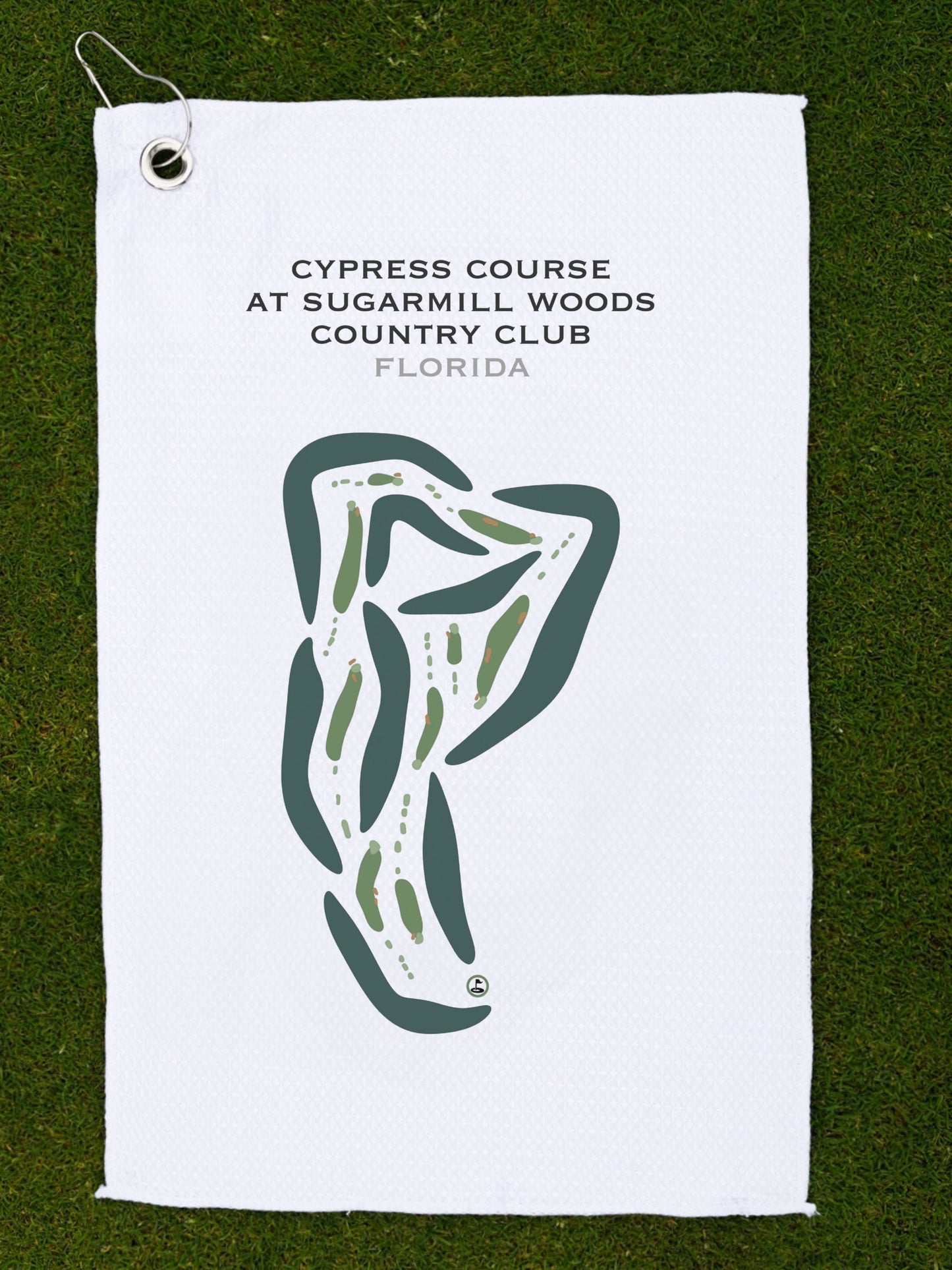 Cypress Course at Sugarmill Woods Country Club, Florida - Printed Golf Courses