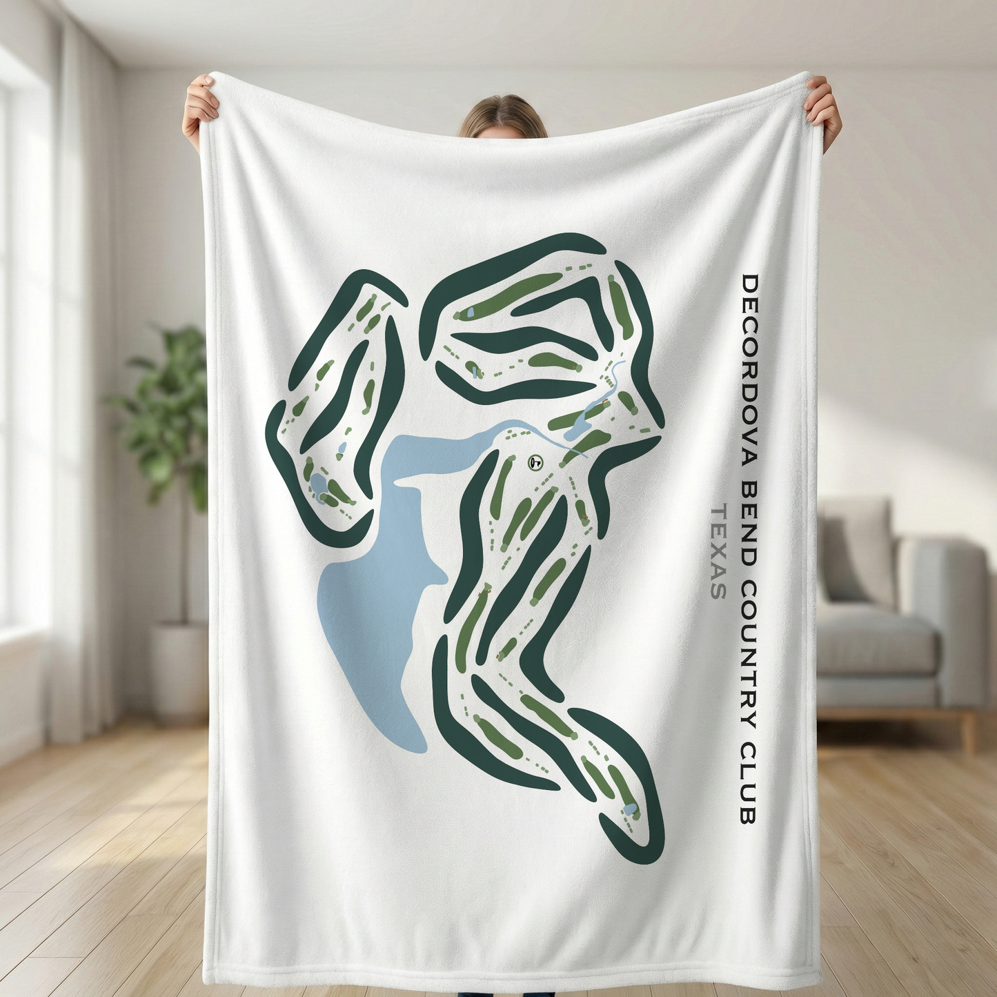 Decordova Bend Country Club, Texas - Printed Golf Courses