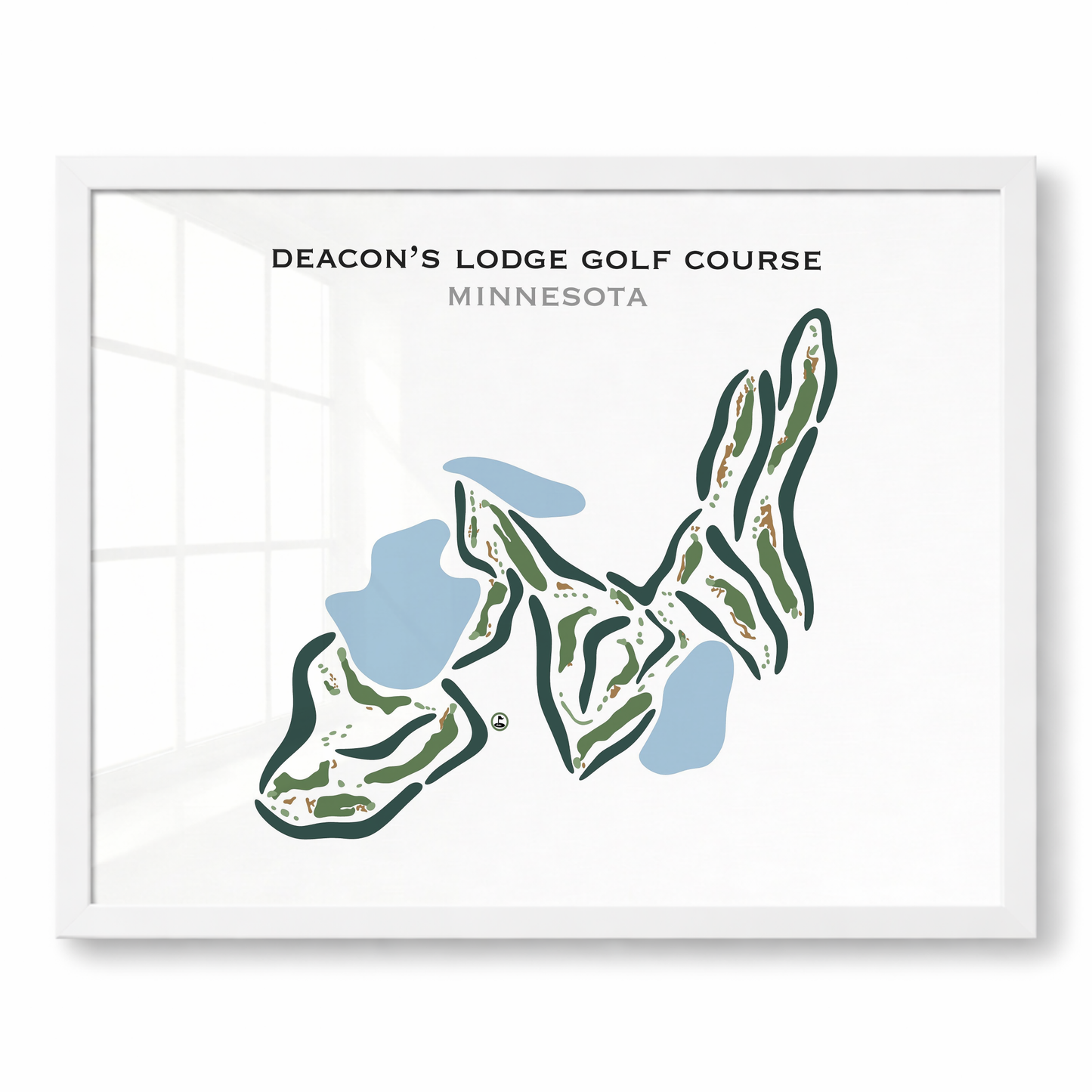 Deacon's Lodge Golf Course, Minnesota - Printed Golf Courses