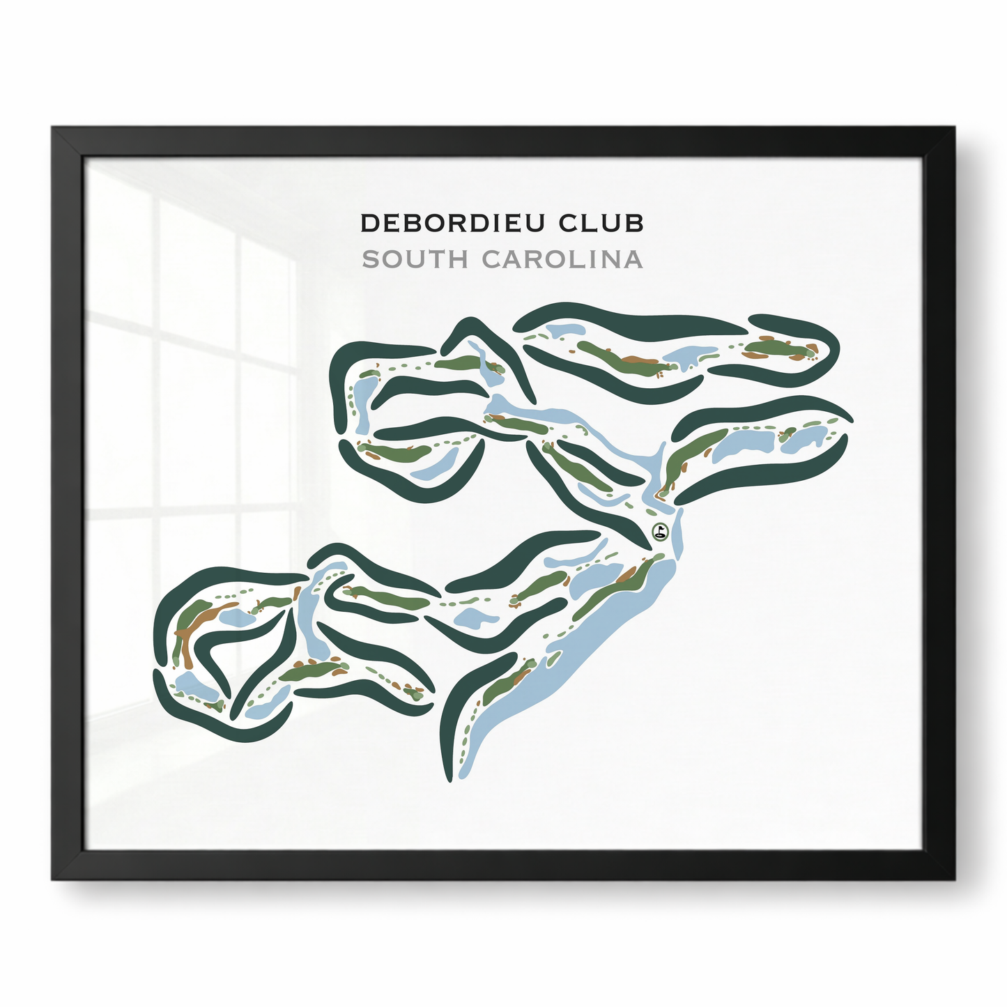 DeBordieu Club, South Carolina - Printed Golf Courses