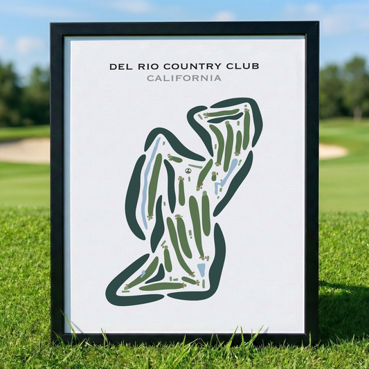 Del Rio Country Club, California - Printed Golf Courses