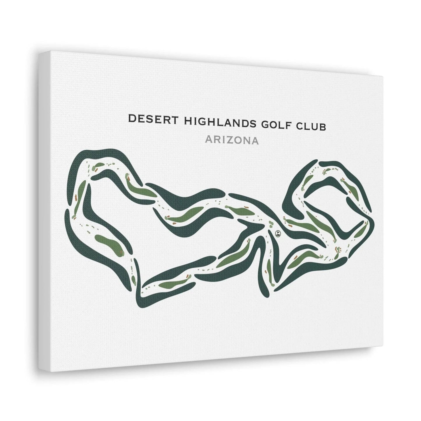 Desert Highlands Golf Club, Arizona - Printed Golf Courses