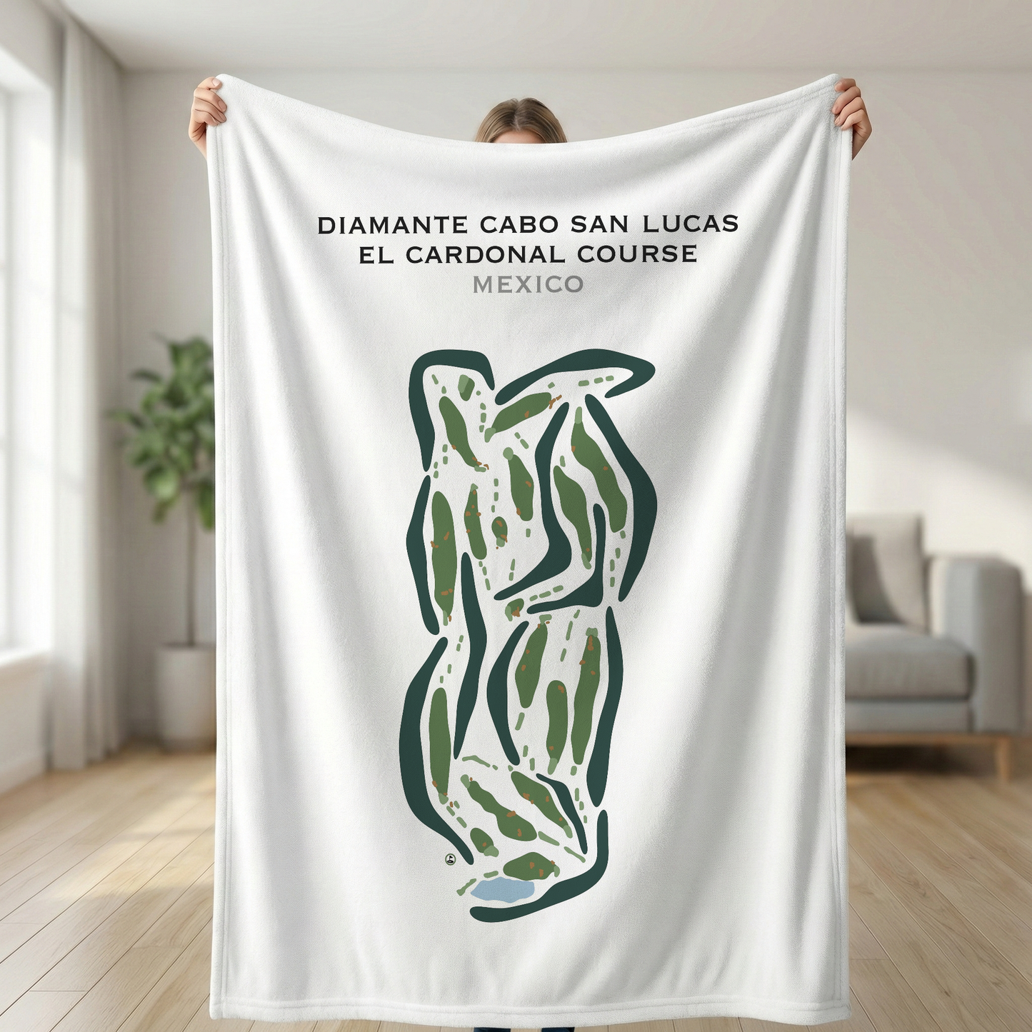 Diamante Cabo San Lucas - El Cardonal Course, Mexico - Printed Golf Courses