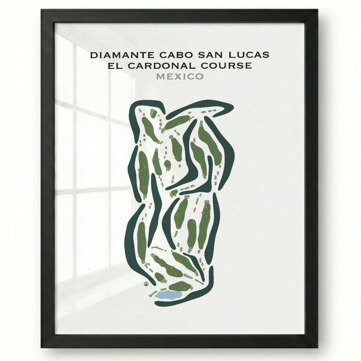 Diamante Cabo San Lucas - El Cardonal Course, Mexico - Printed Golf Courses