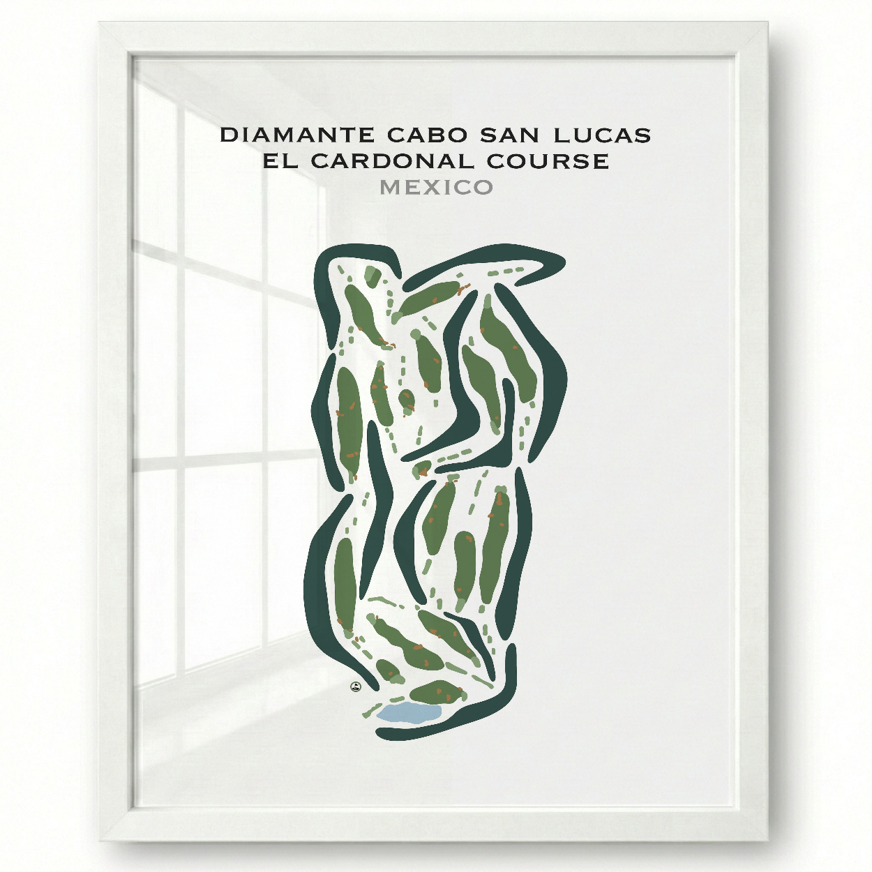 Diamante Cabo San Lucas - El Cardonal Course, Mexico - Printed Golf Courses