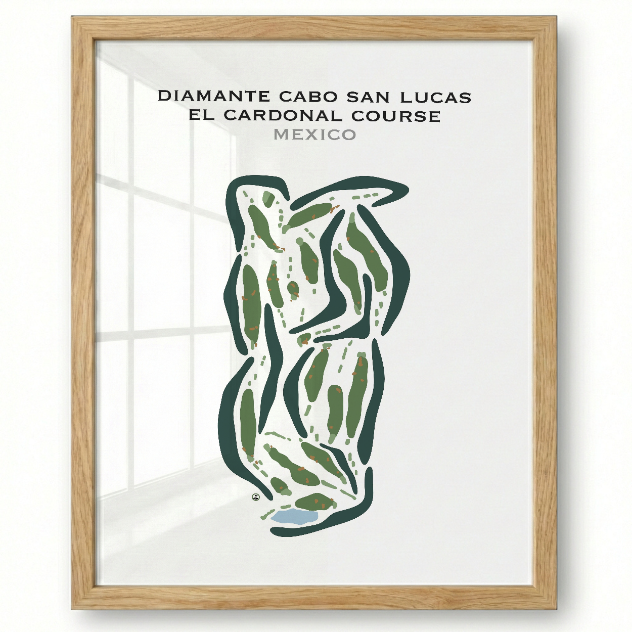 Diamante Cabo San Lucas - El Cardonal Course, Mexico - Printed Golf Courses