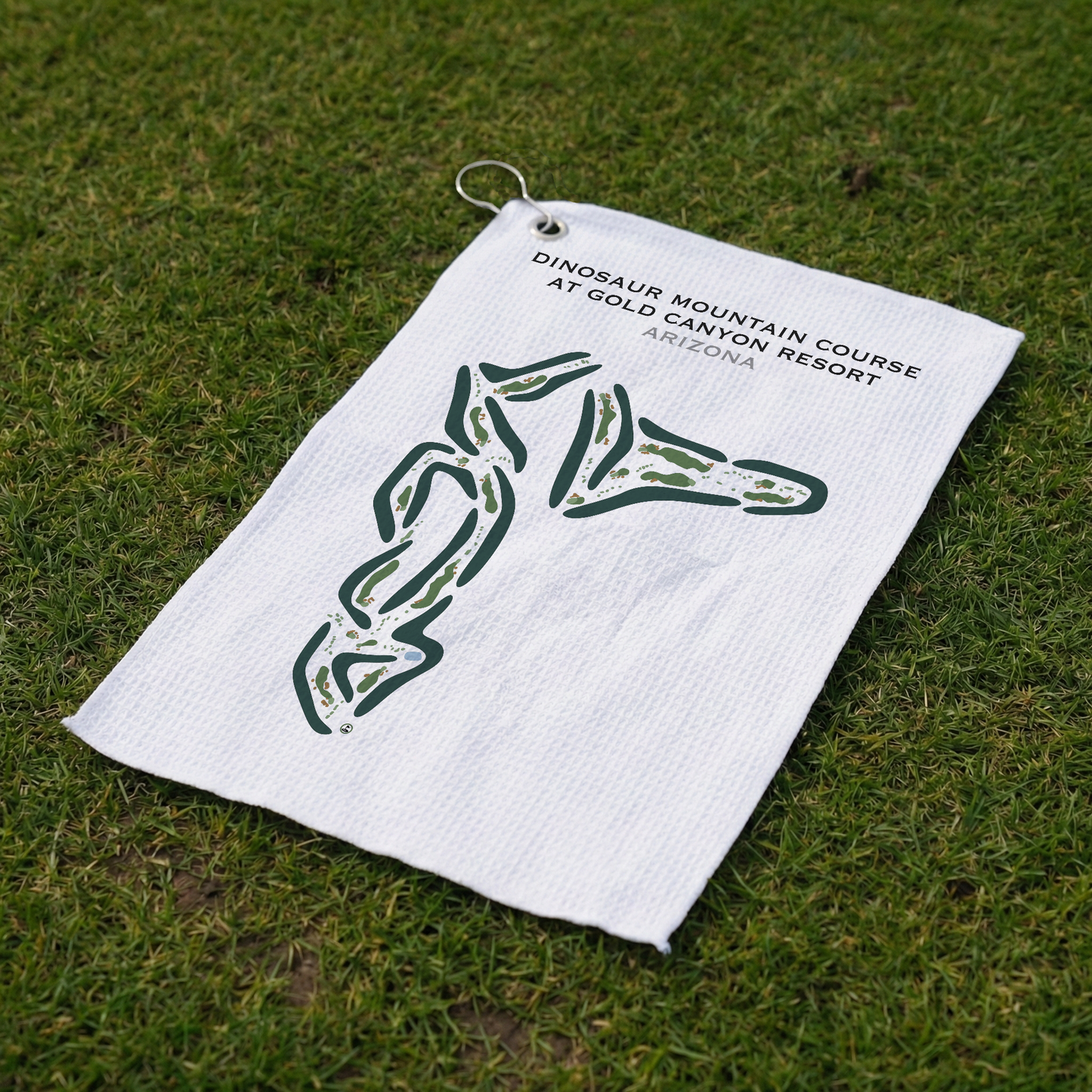 Dinosaur Mountain Golf Course at Gold Canyon Golf Resort, Arizona - Printed Golf Courses