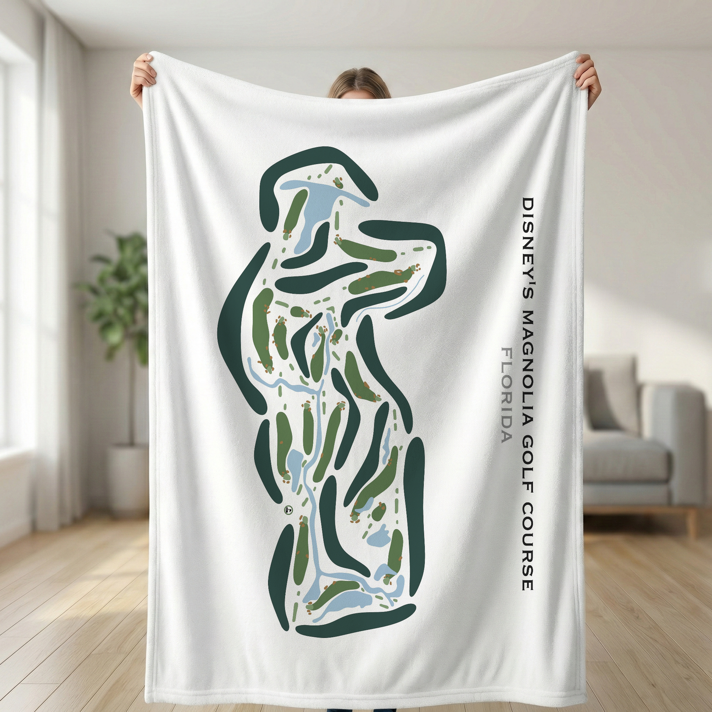 Disney's Magnolia Golf Course, Florida - Printed Golf Courses