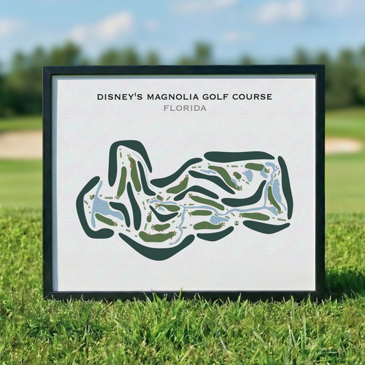 Disney's Magnolia Golf Course, Florida - Printed Golf Courses