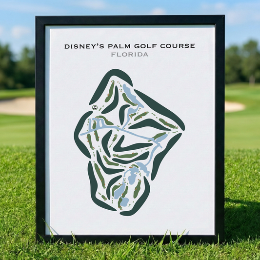 Disney's Palm Golf Course, Florida - Printed Golf Courses